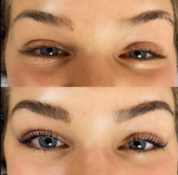 Brow Style Gel Before and After