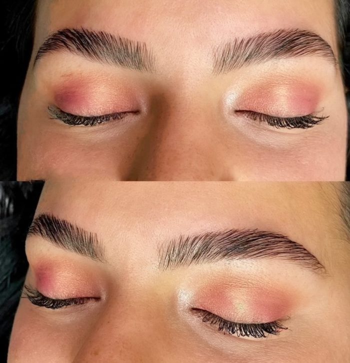 Eyelash Conditioner Before and After